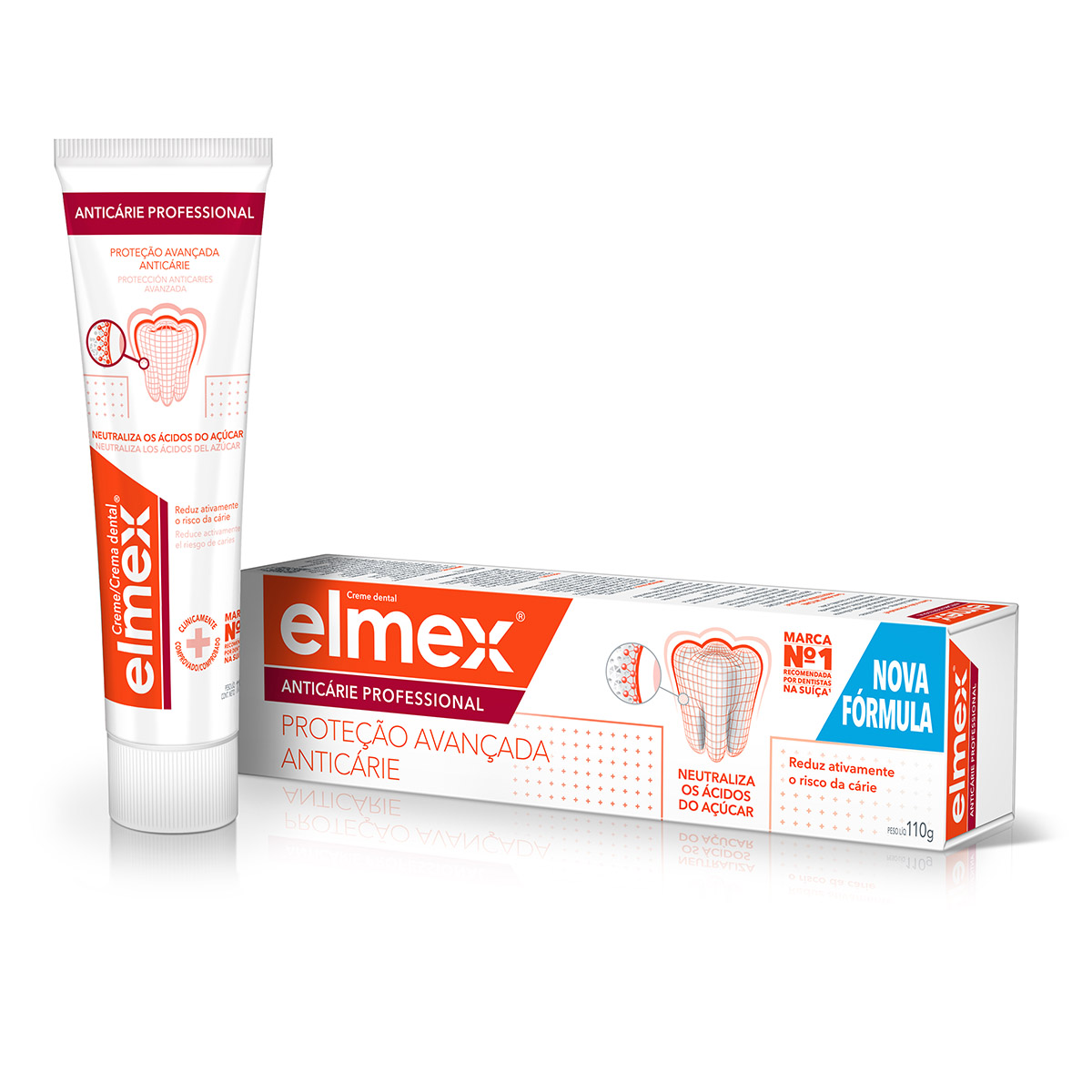 Creme Dental elmex Anticárie Professional 110g